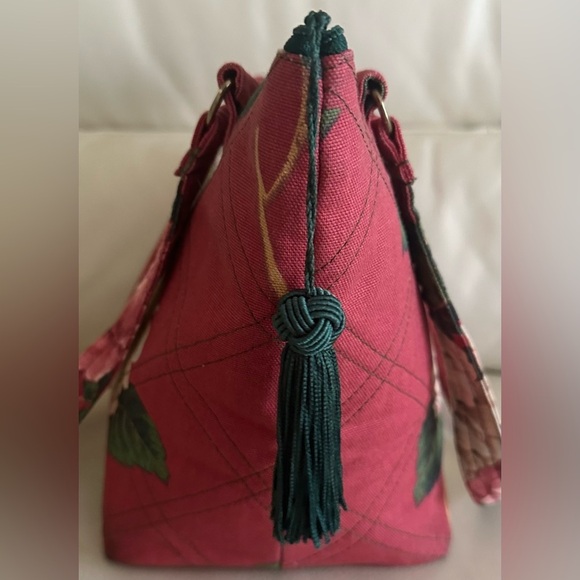 Margaret Boyle Mid Century Floral Hand Bag - Picture 3 of 8